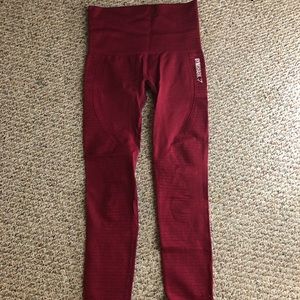 Pink gymshark leggings